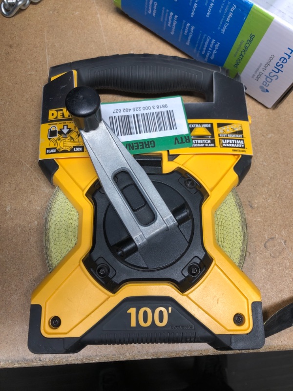 Photo 2 of **USED** DEWALT 100 ft. Fiberglass Long Tape Measure