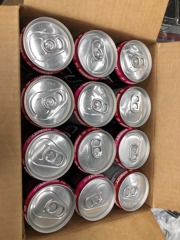 Photo 2 of **EXPIRE 7/9/22** Energy Drink + Weight Loss | Hydroxycut Cut | Sparkling Energy Drinks + Weight Loss | Sugar Free, Zero Calories | Metabolism Booster for Weight Loss | Watermelon Pomegranate, 12 fl oz Can (Pack of 12) **SOLD AS IS, NO RETURNS** 
