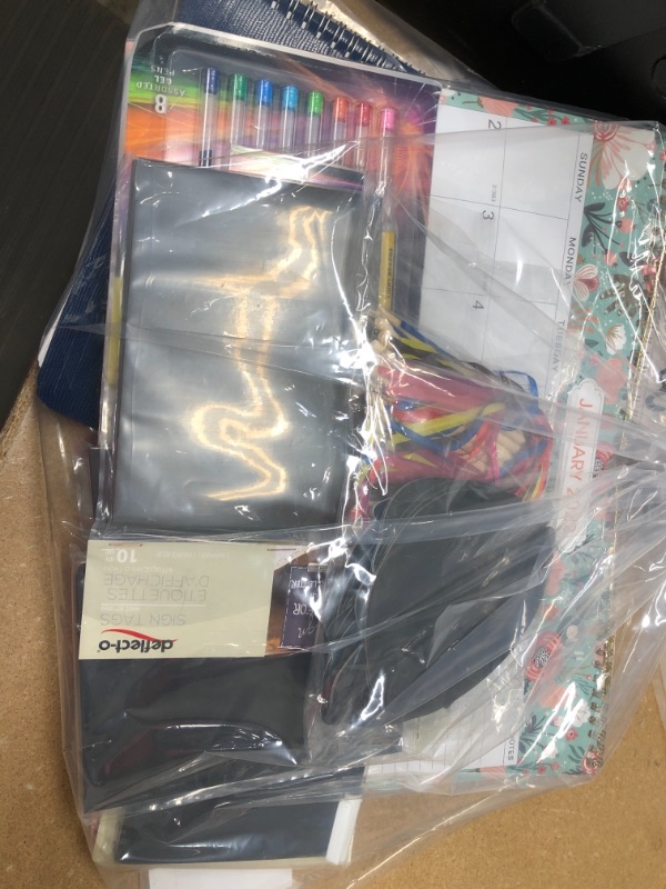 Photo 1 of ASSORTMENT OF OFFICE SUPPLIES **SOLD AS IS, NO RETURNS**