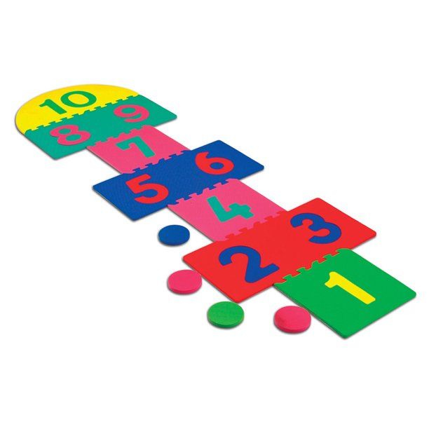 Photo 1 of Creativity Street® Wonderfoam® Hop Scotch Mat, 25 Pieces
