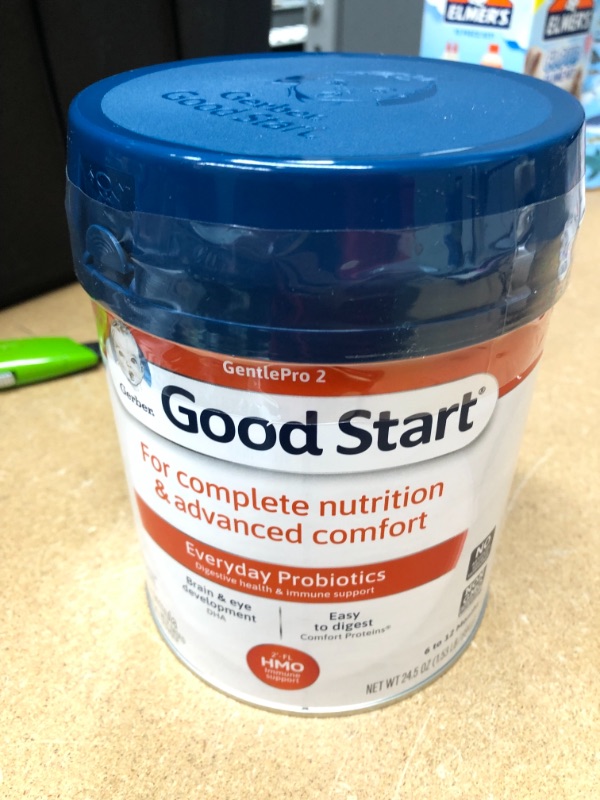 Photo 2 of Gerber® Good Start® 24.5 oz. GentlePro 2 HMO Powder Infant Formula Stage 2
EXPIRES SEP16/2022 **NOT REFUNDABLE ,SOLD AS IS**