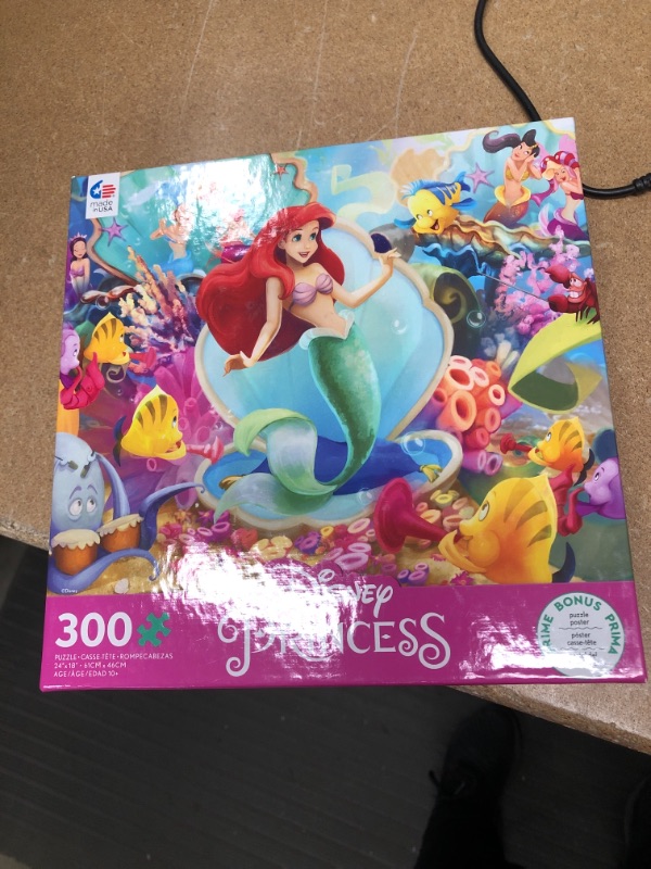 Photo 2 of Ceaco Disney The Little Mermaid Jigsaw Puzzle - 300pc
