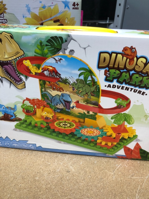 Photo 2 of Dinosaur Park Adventure Track Building Blocks Small