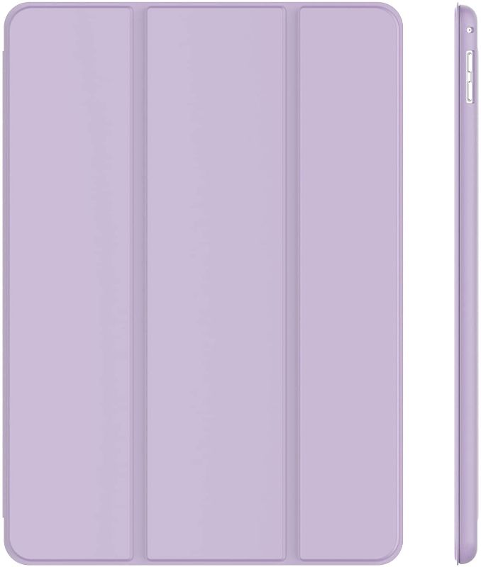 Photo 1 of JETech Case for iPad Pro 12.9 Inch (1st and 2nd Generation, 2015 and 2017 Model), Auto Wake/Sleep (Light Purple)
