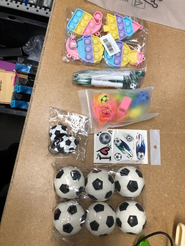 Photo 2 of NO REFUND **2 - Table Soccer Foosballs Replacements Mini Black and White Soccer Balls Party (6 Pack) & more..