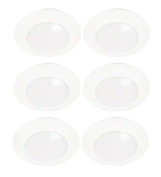 Photo 1 of Halo
HLC 6 in. 3000K Integrated LED Recessed Light Trim (6-Pack)