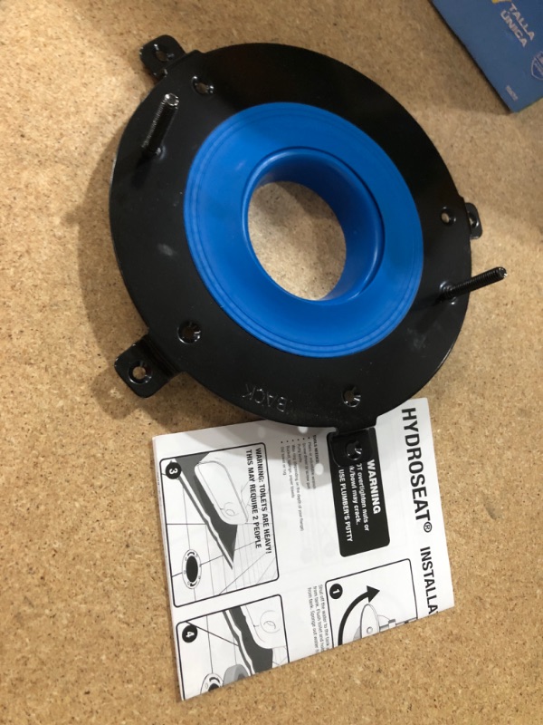 Photo 1 of HydroSeat Toilet Flange Repair