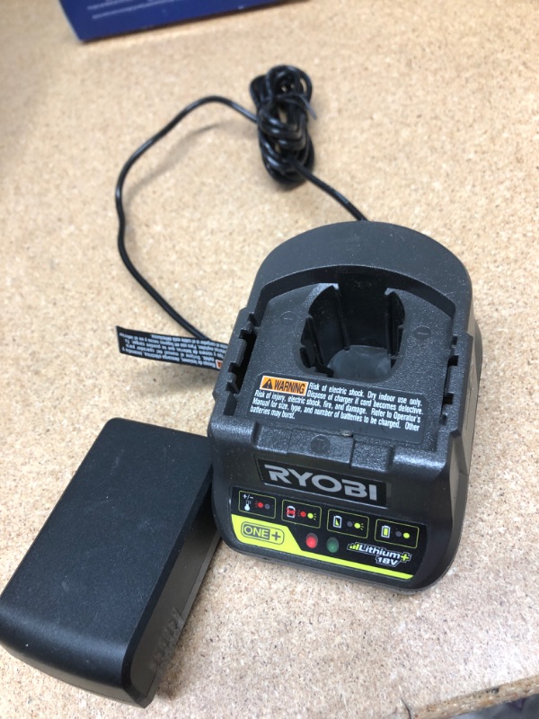 Photo 2 of Ryobi P118B 18V Battery Charger
