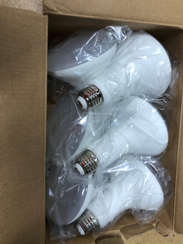 Photo 2 of 65-Watt Equivalent BR30 Dimmable Flood LED Light Bulb Soft White (6-Pack)