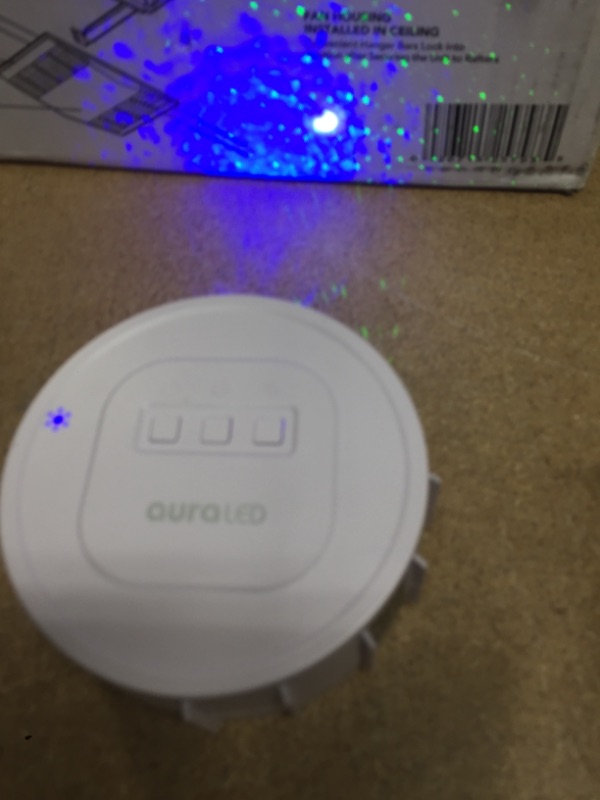 Photo 1 of Tzumi
Aura Integrated LED Color Galaxy Starlight Night Light
