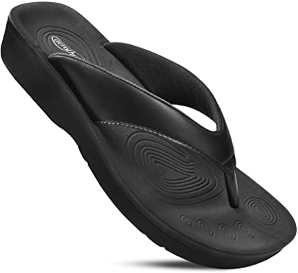 Photo 1 of Aerothotic Women's Comfortable Arch Support Summer Orthotic Thong Sandals- SIZE 8 
