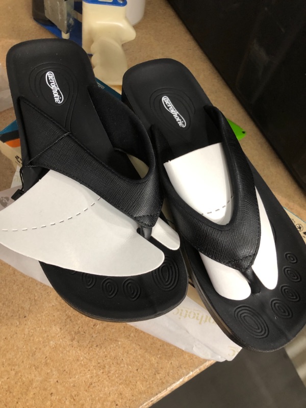 Photo 1 of Aerothotic Women's Comfortable Arch Support Summer Orthotic Thong Sandals- SIZE 8 
