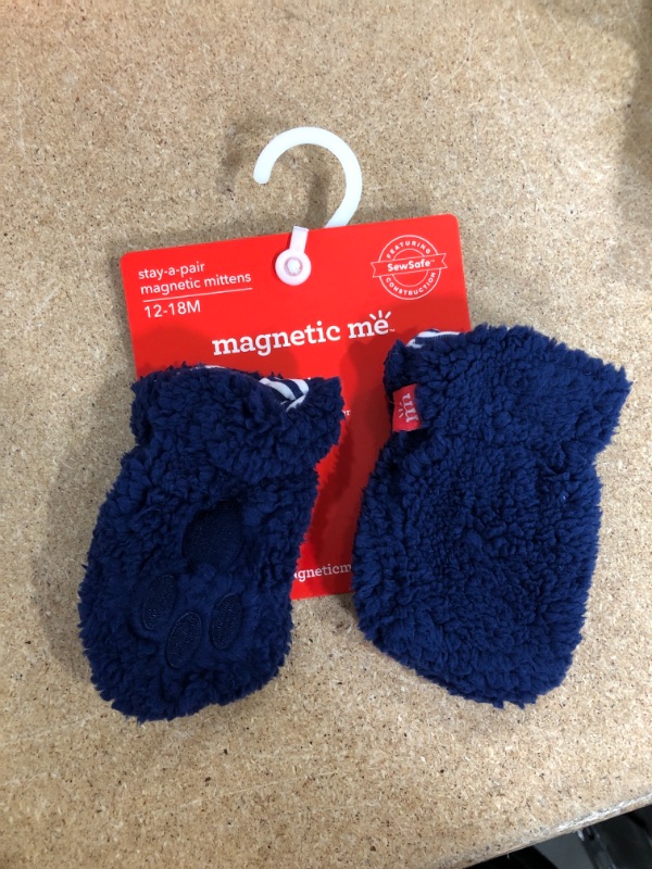 Photo 2 of Blueberry Bears Magnetic Mittens 12-18 months
