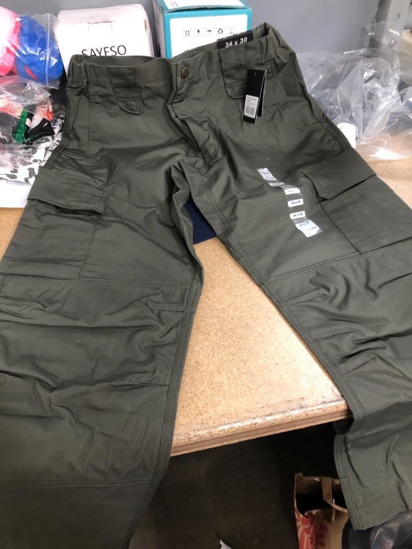 Photo 2 of ** SIMILAR TO STOCK PHOTOT DIFFERENT COLOR*- LA Police Gear Elite Urban Ops Tactical Cargo Pants - Elastic WB - 34 X 30
