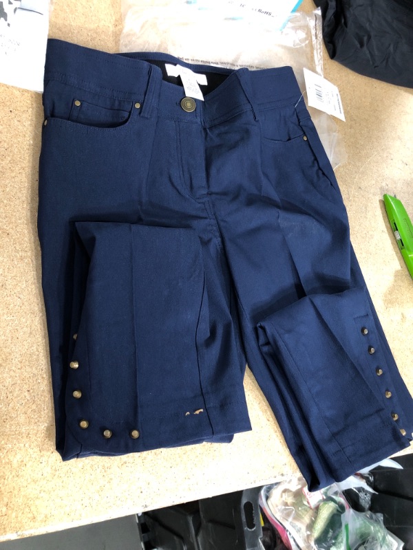 Photo 1 of 89th Madison pants NAVY- SIZE 6