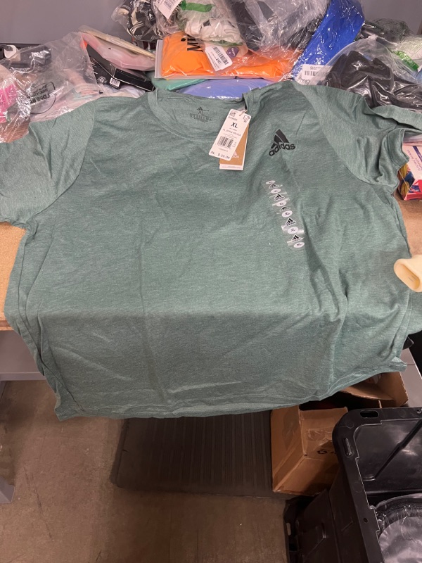 Photo 3 of Adidas Men's FreeLift Sport T-Shirt, XL, Green
