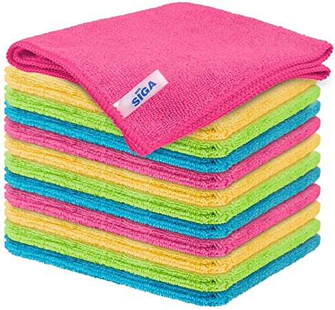 Photo 1 of 30PCS SUPER ABSORBENT AND FAST DRYING HYGIENIC KITCHEN CLEANING CLOTH DISHCLOTH WASCLOTH MULTI PURPOSE 3 COLOR 