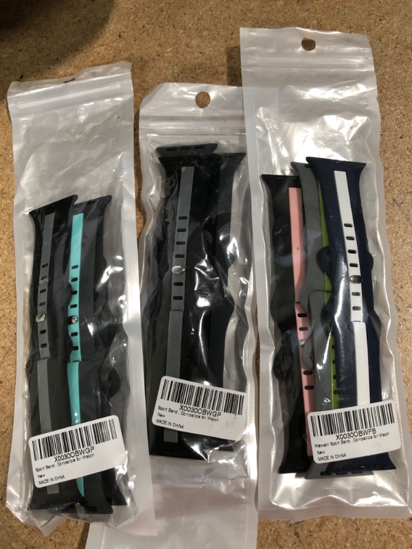 Photo 2 of ** 3 OF- Wewatri 3 Pack Designer Sport Bands  