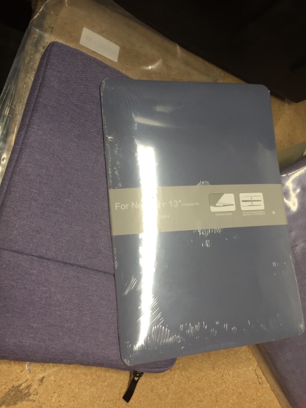 Photo 1 of Air 13 Inch Case, Hard Case Shell Cover&Sleeve Bag, Purple 