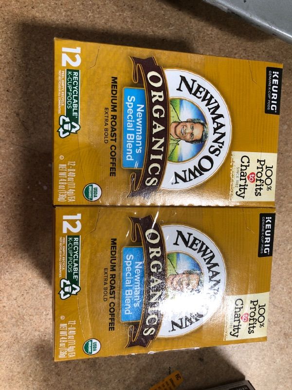 Photo 2 of **BB 10/2023* Two Of- NEWMANS OWN ORGANICS Organic Special Blend Coffee Pods 12 Count, 4.8 OZ
