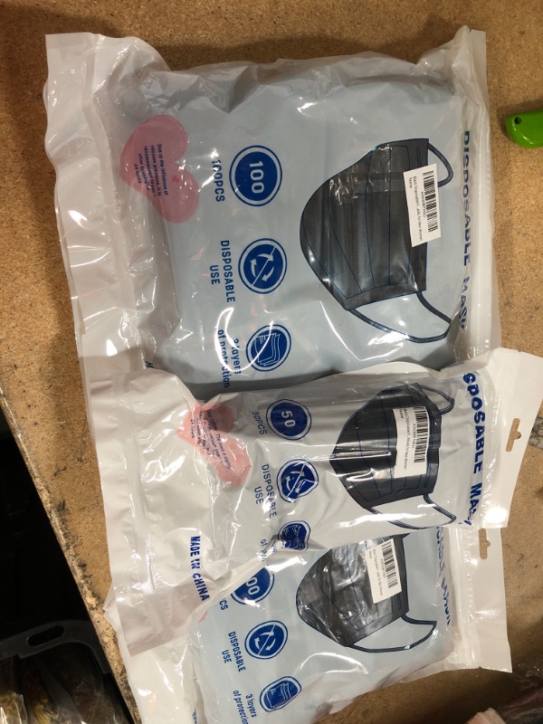 Photo 1 of **NO REFUNDS/RETURNS** - Bundle of assorted face masks
