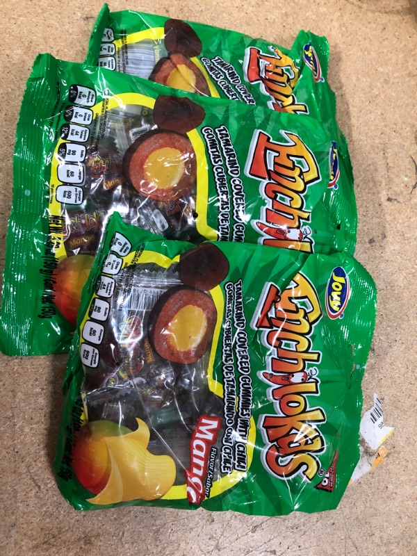 Photo 2 of **BB: 05/14/2022**- 3 of -Jovy Enchilokas Mango Flavor Mexican Gummies (2 x 5.29 oz. Bags)
