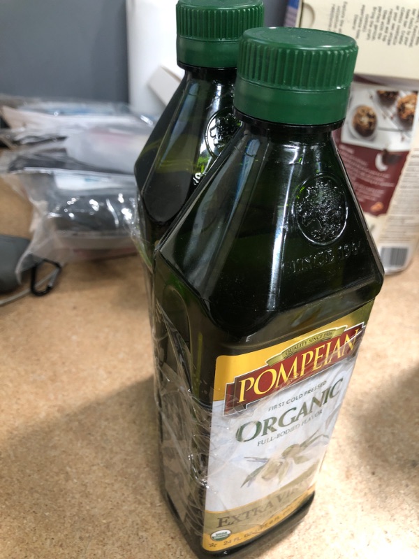 Photo 2 of **BB: 06/2022**- Pompeian USDA Organic Robust Extra Virgin Olive Oil, 24 FL. OZ.
