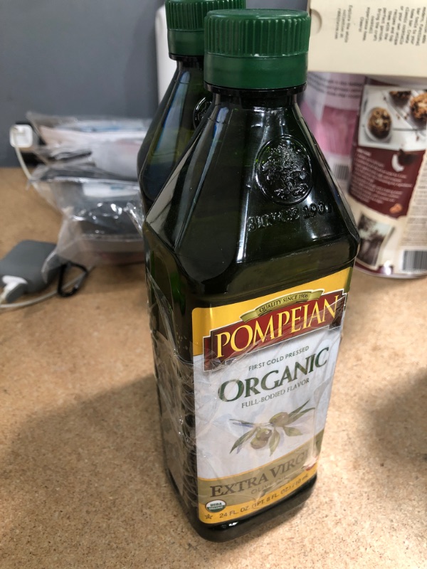 Photo 2 of **07/2022*- Pompeian USDA Organic Robust Extra Virgin Olive Oil, 24 FL. OZ.
