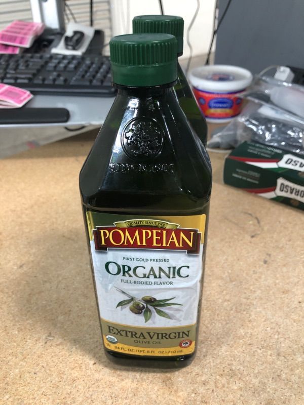 Photo 1 of *BB:06/2022**- *2 OF *-Pompeian USDA Organic Robust Extra Virgin Olive Oil, 24 FL. OZ.
