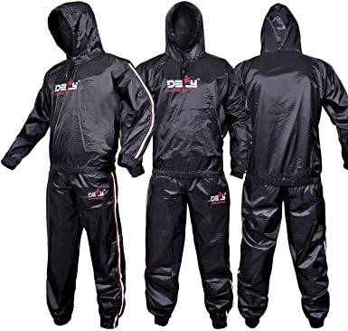 Photo 1 of DEFY Heavy Duty Sweat Suit Sauna Exercise Gym Suit Fitness, Weight Loss, Anti-Rip, with Hood 3XL
