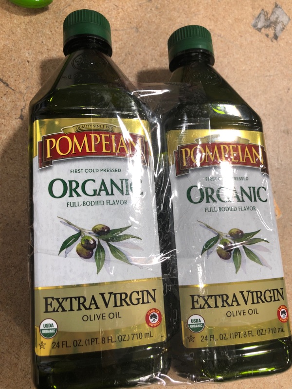 Photo 2 of **BB:06/2022**- Pompeian USDA Organic Robust Extra Virgin Olive Oil,24 FL. OZ.
