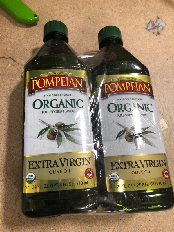 Photo 2 of **BB:06/2022**- Pompeian USDA Organic Robust Extra Virgin Olive Oil,24 FL. OZ.
