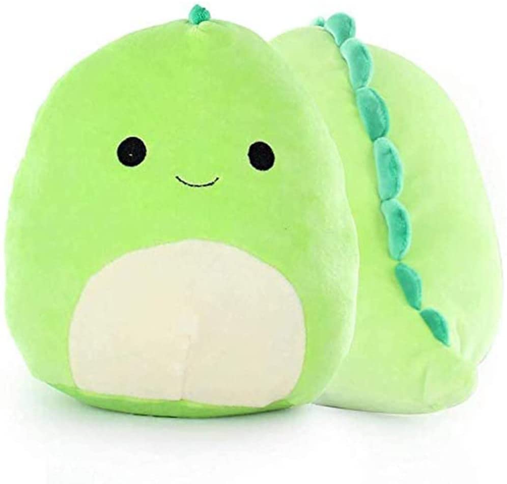 Photo 1 of 2 Cute Dinosaur Plush Toy, 8.5 Inches Dinosaur Stuffed Animal Doll Plush Baby Pillow Home Decoration for Kids Babies Toddlers (Green)
