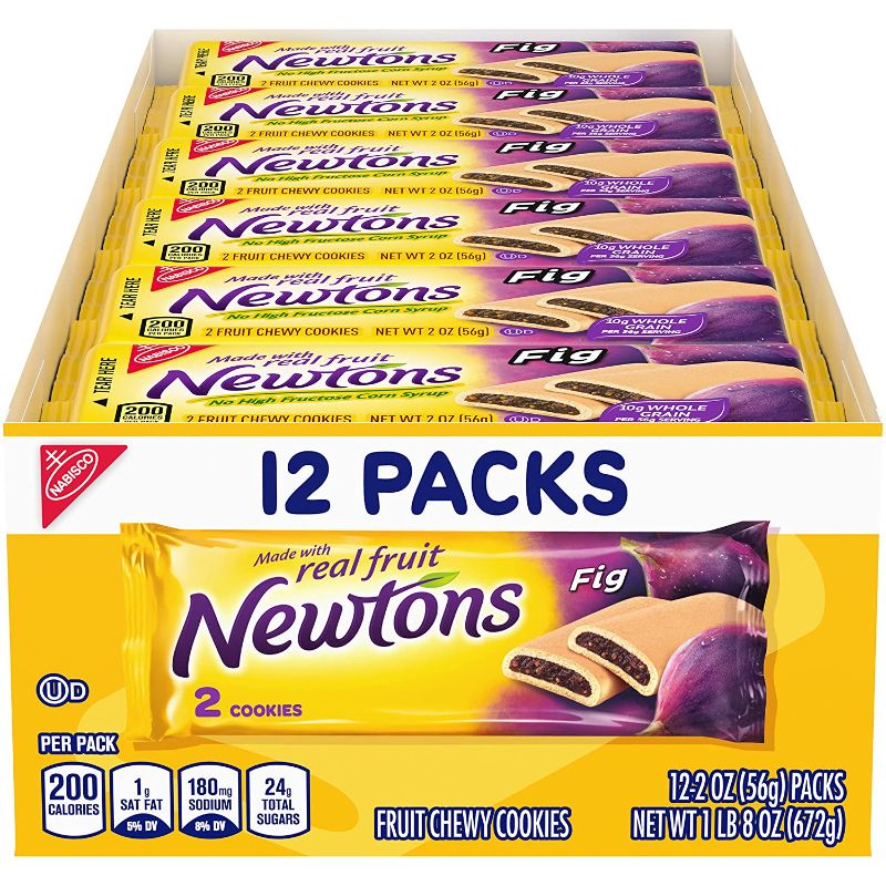 Photo 1 of **non-refundable**
bvest by 7/29/22
Newtons Soft & Fruit Chewy Fig Cookies, 24 Snack Packs (2 Cookies Per Pack)