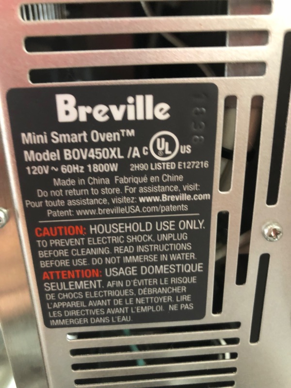 Photo 4 of Breville Mini Smart Oven with Element Iq Stainless Steel
