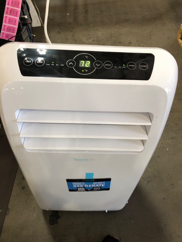 Photo 2 of SereneLife SLACHT108 Portable Room Air Conditioner And Heater (10,000 BTU)
