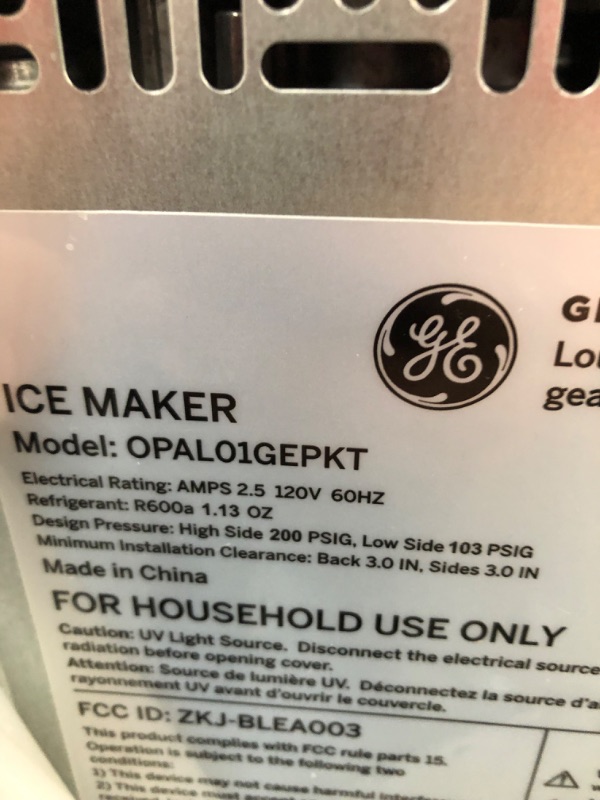 Photo 6 of GE Profile Opal | Countertop Nugget Ice Maker
