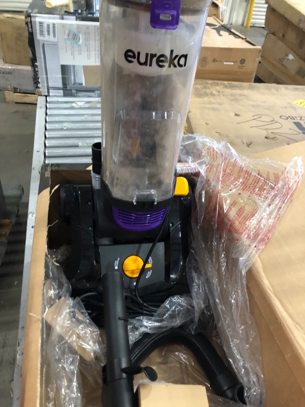 Photo 2 of Eureka NEU182B PowerSpeed Bagless Upright Vacuum Cleaner, Purple
