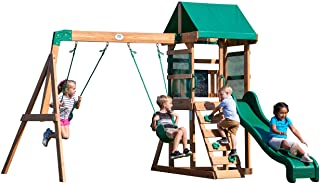 Photo 1 of **box 1 only** Backyard Discovery Buckley Hill Wooden Swing Set