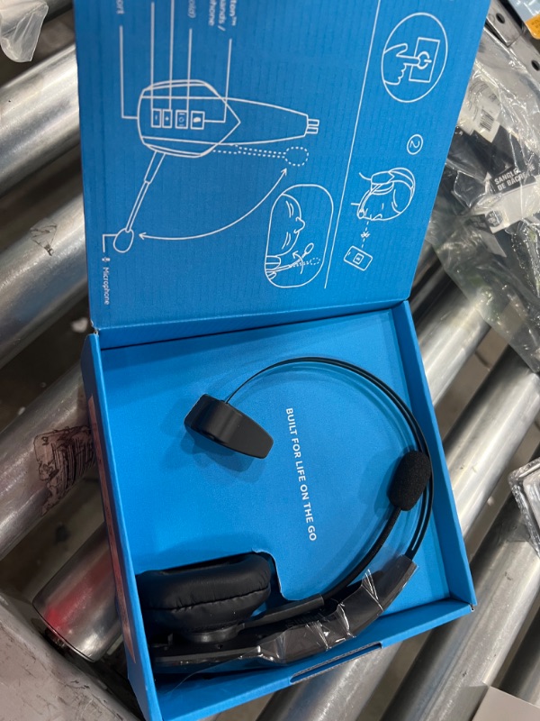 Photo 3 of BlueParrott B350-XT Noise Cancelling Bluetooth Headset – Updated Design with Industry Leading Sound and Improved Comfort,