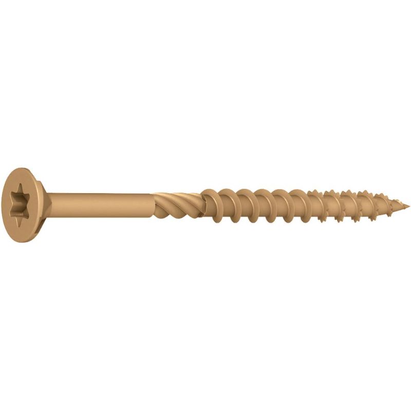 Photo 1 of 2 PACK OF Everbilt #10 X 3-1/2 in. Star Drive Flat Head Wood Screw (10 Lbs.-Pack)
