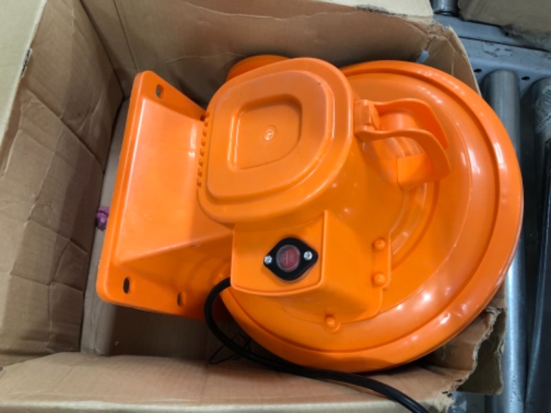 Photo 2 of (non-functional) parts only
Action air Air Blower, 580W/0.8hp Blower with GFCI Plug for Inflatable Bounce House, Outdoor/Indoor Bounce House Blower, Perfect for Bounce House, Water Slide, Air Sofa, Air Mattress (SW-3L)
