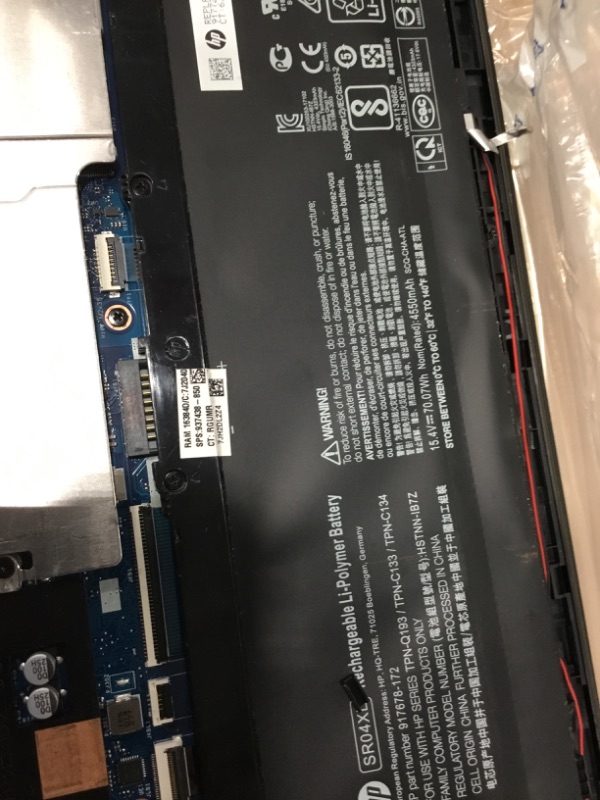 Photo 6 of *selling for PARTS ONLY *HP OMEN - 16.1" Gaming Laptop - AMD Ryzen 7 - 16GB Memory - AMD Radeon RX 6600M - 1TB SSD 