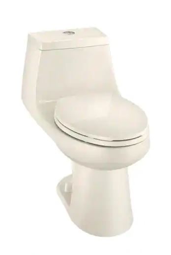 Photo 1 of 
Glacier Bay
1-Piece 1.1 GPF/1.6 GPF High Efficiency Dual Flush Elongated All-in-One Toilet in Biscuit