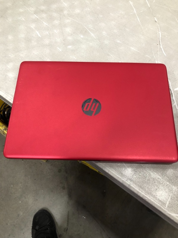 Photo 4 of 2020 HP 15.6" HD LED Display Laptop, Intel Pentium Gold 6405U Processor, 4GB DDR4 RAM, 128GB SSD, HDMI, Webcam, WI-FI, Windows 10 S, Scarlet Red
S/NCND0191RCK