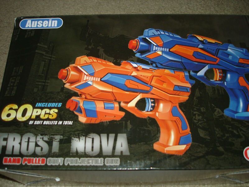 Photo 1 of Frost Nova Hand Pulled Soft Bullet Projection Dart Gun