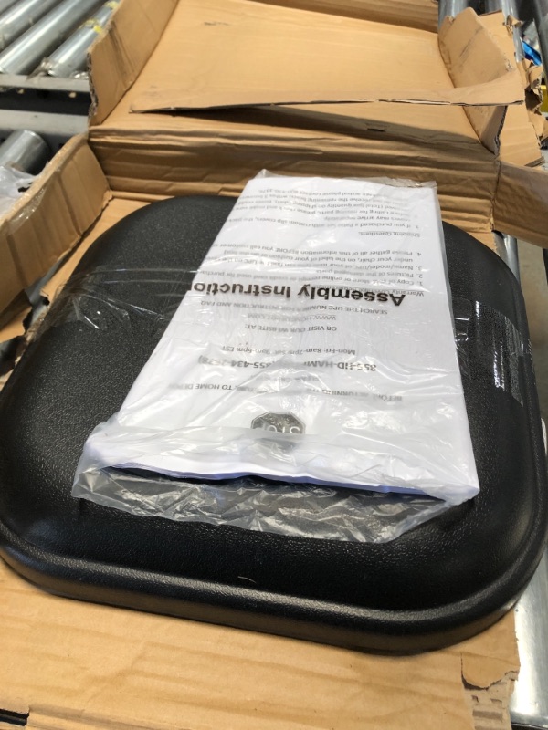 Photo 1 of 26 Lbs. Patio Umbrella Base in Black Dth11-b-bk - New
