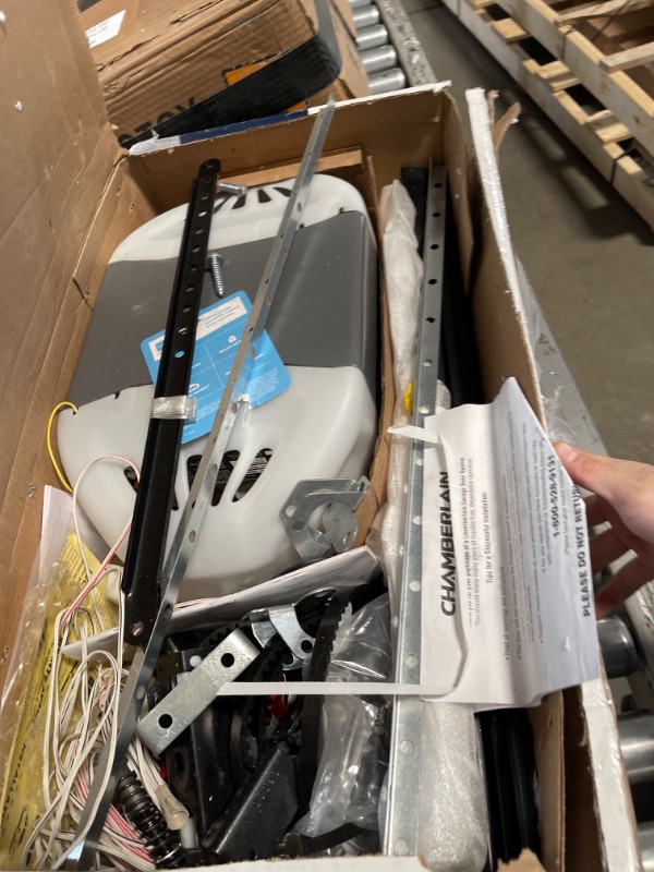 Photo 1 of ***INCOMPLETE, HARDWARE LOOSE IN BOX*** 5011838 0.5HP Smart Garage Opener
