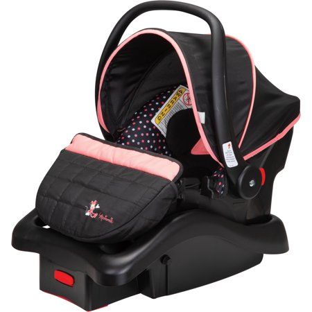 Photo 1 of Disney Baby Light 'n Comfy 22 Luxe Infant Car Seat, Minnie Confetti
