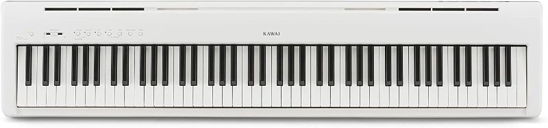 Photo 1 of ***TESTED, WORKS*** Kawai ES110W 88-Key Portable Digital Piano, White
